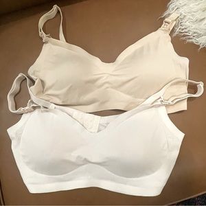 Miss Fong Wear Nursing Bras for Breastfeeding Maternity Bra Push Up Size Large